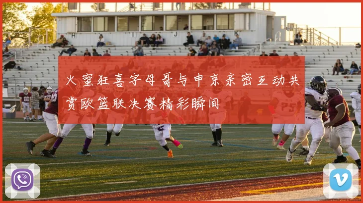 火蜜狂喜字母哥与申京亲密互动共赏欧篮联决赛精彩瞬间